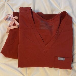 Figs Scrub Set - Auburn